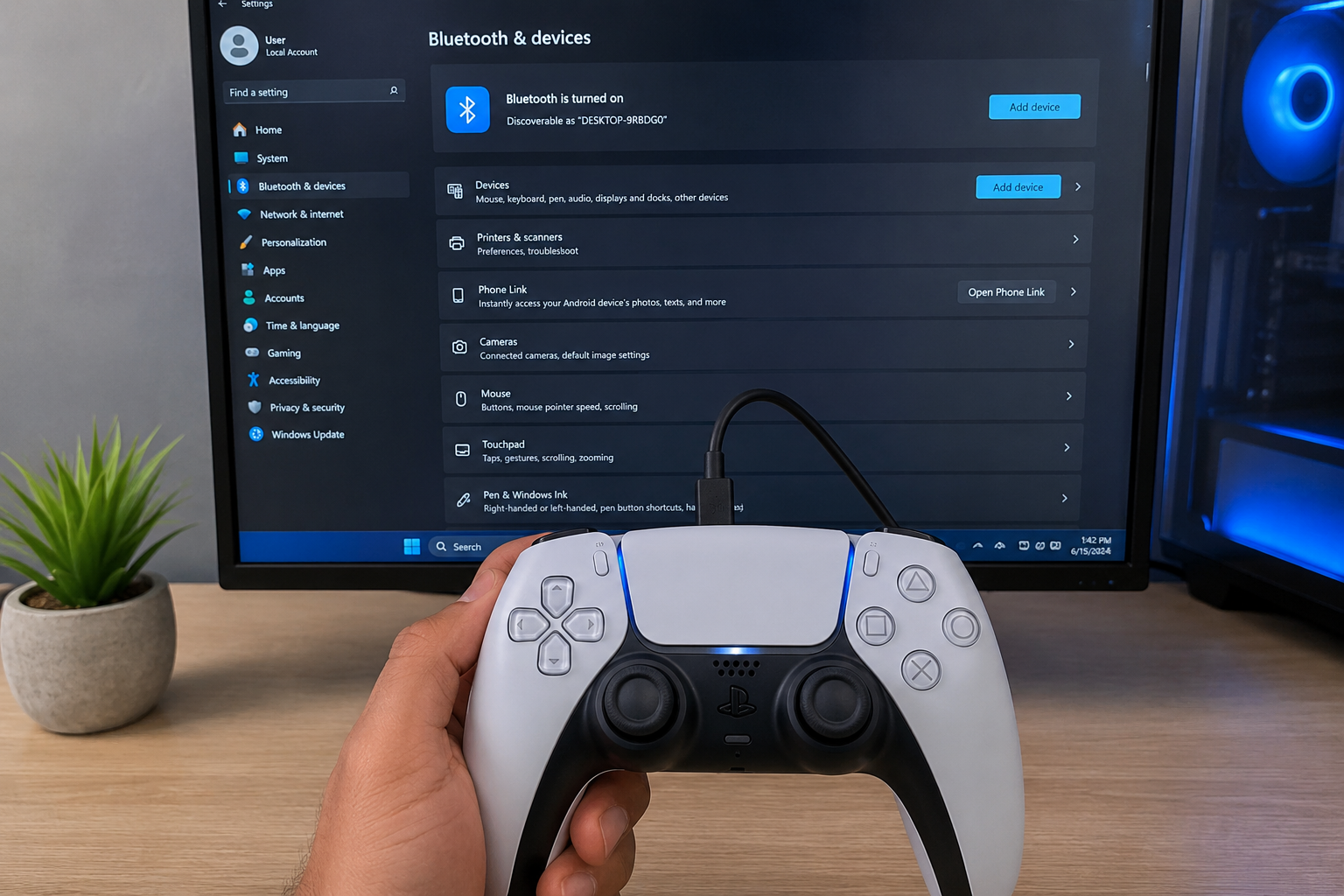 How to Connect a PS5 Controller to PC